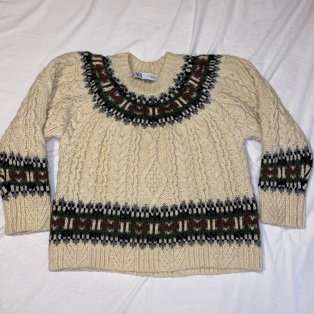 Zara knit sweater